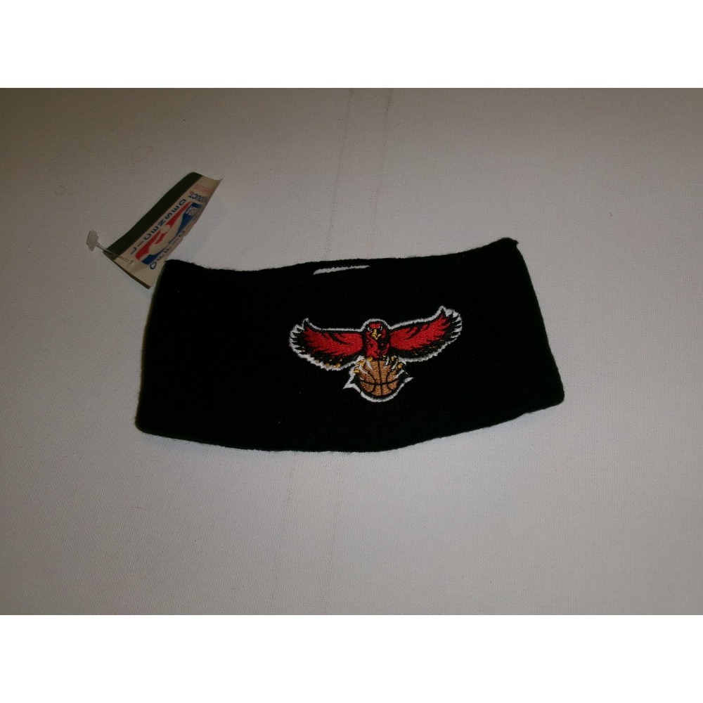 ATLANTA HAWKS LOGO 7 HEADBAND HEAD BAND HAT CAP VINTAGE DEADSTOCK U5